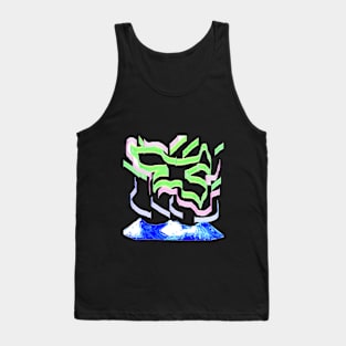 Northern Lights Bird Tank Top